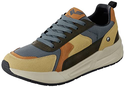 Kaporal Herren Bofali Sneaker, Beige/Khaki, 42 EU von KAPORAL