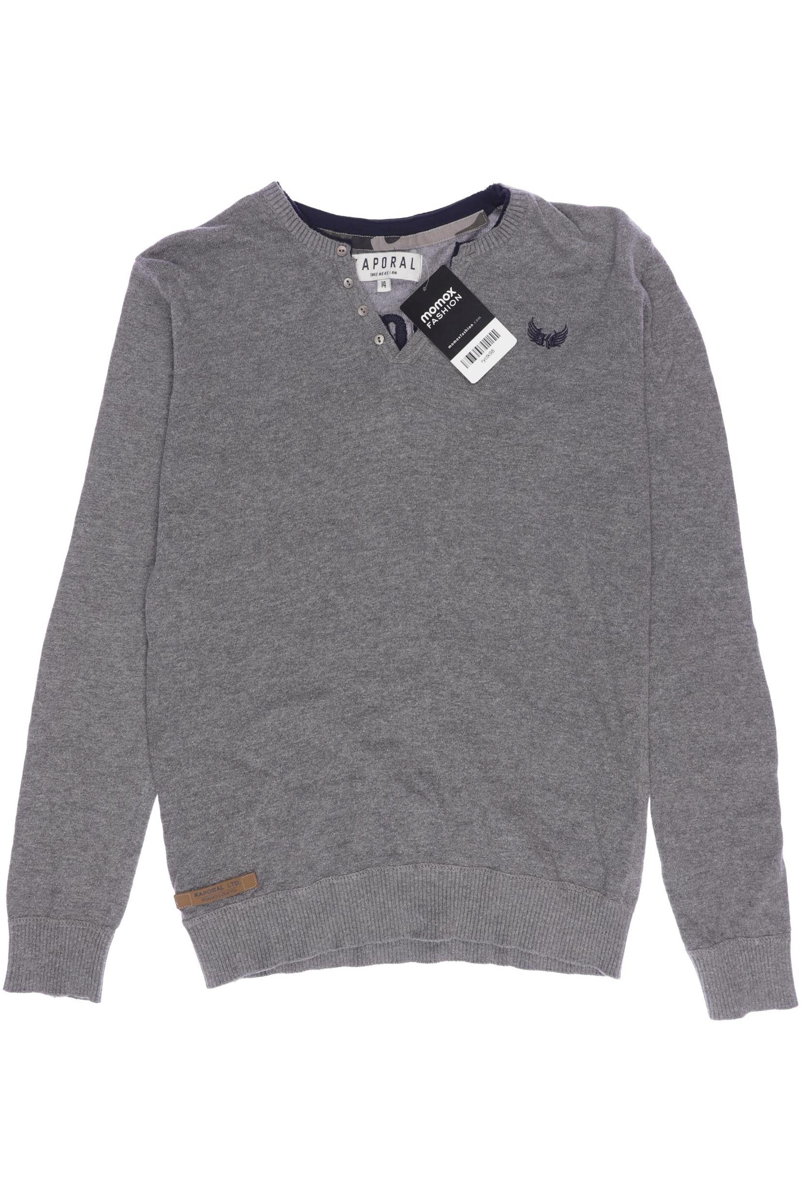 Kaporal Herren Pullover, grau, Gr. 164 von Kaporal