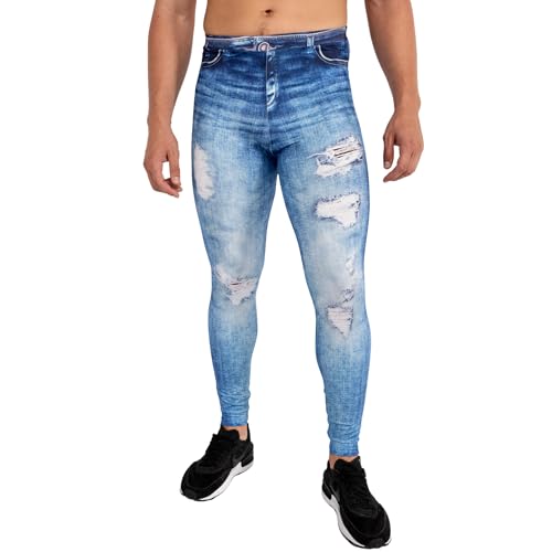 Kapow Meggings - Die originalen Männer-Leggings: Ideal für Fitness, Laufen, Mode, Festivals, Partys & Aktivitäten - Lange Männer-Leggings, stilvoll & bequem. von Kapow Meggings