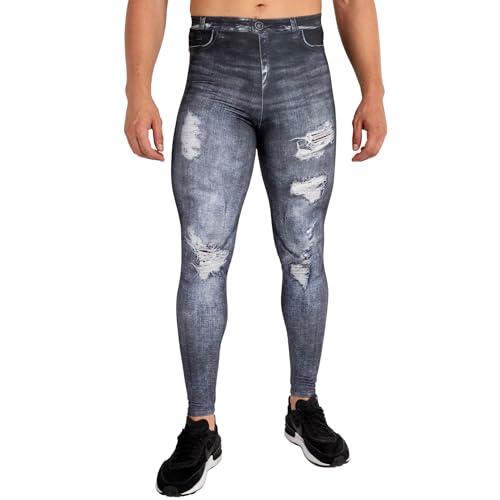 Kapow Meggings - Die originalen Männer-Leggings: Ideal für Fitness, Laufen, Mode, Festivals, Partys & Aktivitäten - Lange Männer-Leggings, stilvoll & bequem von Kapow Meggings