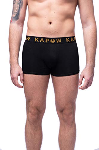 Kapow Meggings Performance Unterwäsche für Männer, Boxershorts (Midnight, M) von Kapow Meggings