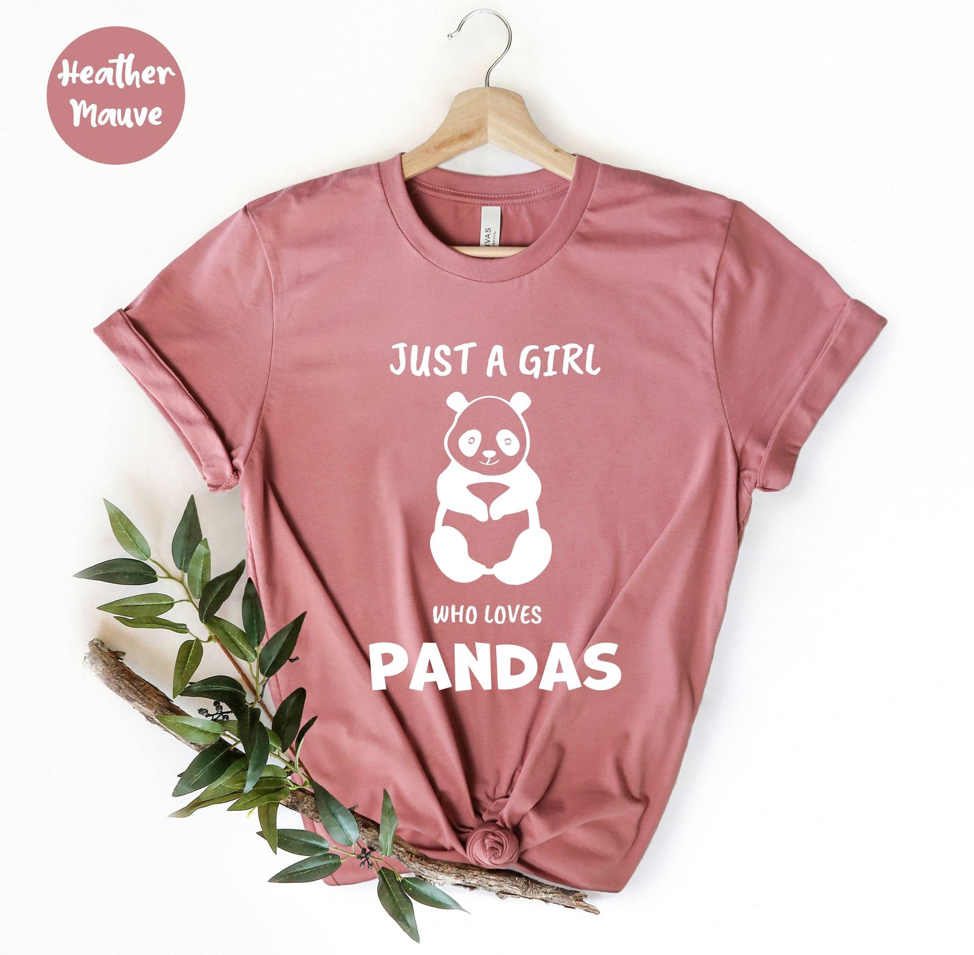 Nur Ein Mädchen, Das Pandas Liebt, Panda-Party, Niedliches Panda-Shirt, Tier, Liebe Panda, Lustiges Panda-Liebhaber-Shirt von KappClass