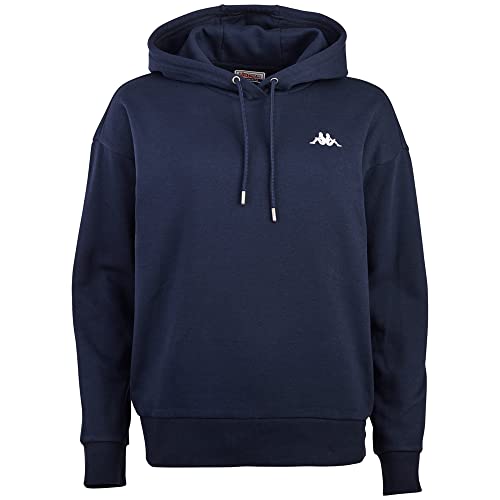 Kappa Damen Kapuzensweatshirt STYLECODE: 710067 Kappa Hoodie für Damen I mit Kapuze I regular fit I Dress Blues I L von Kappa Deutschland