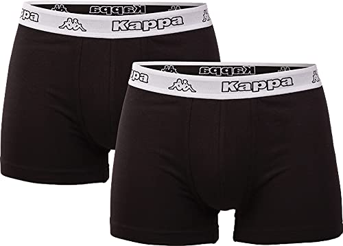Kappa Deutschland Herren Boxer Shorts, Regular Fit Boxershorts, Caviar, S von Kappa Deutschland