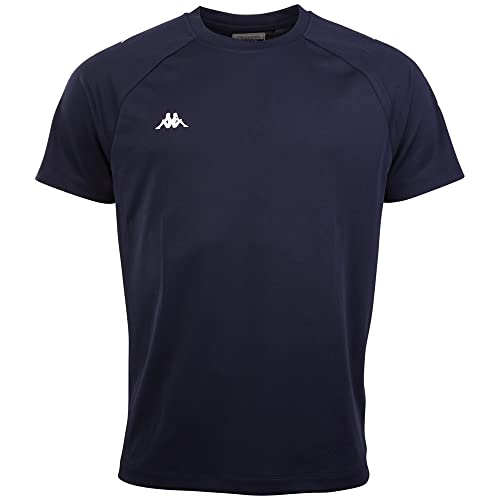 Kappa Deutschland Herren Men, Tricot Shirt, Regular Fit, Dress Blues, L EU von Kappa Deutschland