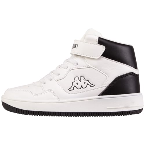 Kappa Jungen Unisex Kinder STYLECODE: 261052MFK Broome MF K Sneaker, White/Black, 26 EU von Kappa