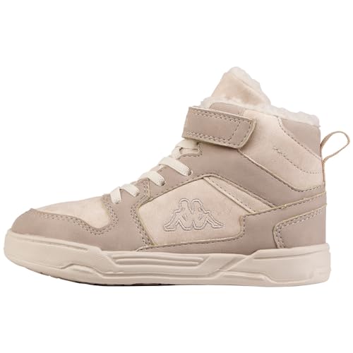 Kappa Unisex Kinder Stylecode: 261071k Lineup Fur K Sneaker, Offwhite Beige, 27 EU von Kappa