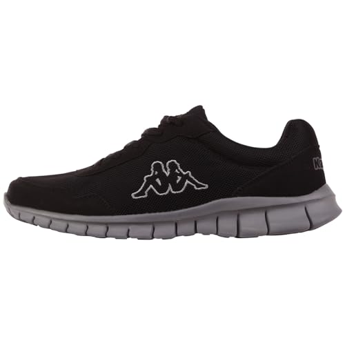 Kappa Deutschland STYLECODE: 243204BC Valdis BC Unisex Sneaker, Black/Grey, 36 EU von Kappa Deutschland