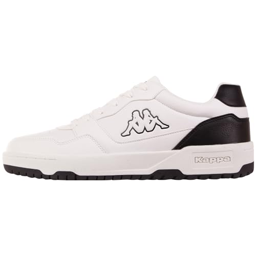 Kappa Deutschland STYLECODE: 243323MF Broome Low MF Unisex Sneaker, White/Black, 37 EU von Kappa Deutschland