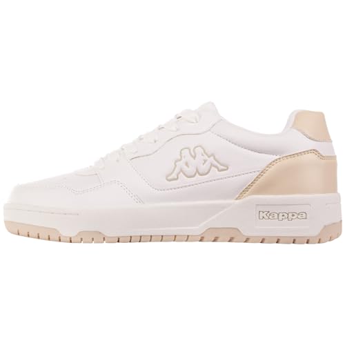 Kappa Deutschland STYLECODE: 243323MF Broome Low MF Unisex Sneaker, White/Offwhite, 37 EU von Kappa Deutschland