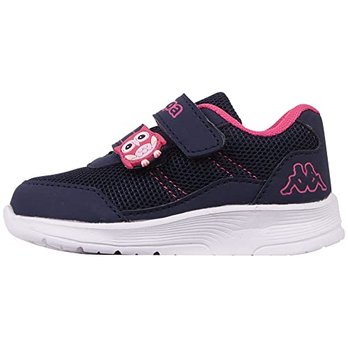 Kappa Deutschland Unisex Baby STYLECODE: 280024M Jak M Sneaker, Navy/Pink, 21 EU von Kappa