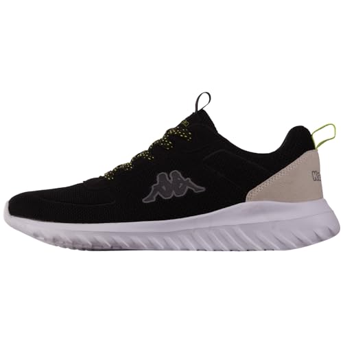 Kappa Deutschland Unisex STYLECODE: 243309 Jona Sneaker, Black/Lind, 36 EU von Kappa Deutschland