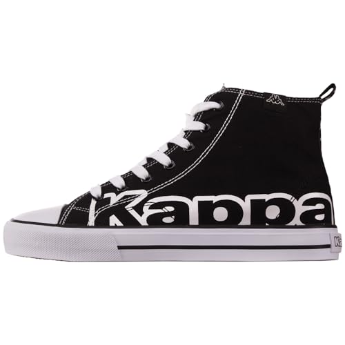 Kappa Deutschland Unisex STYLECODE: 243321 ABRAS Men Sneaker, Black/White, 46 EU von Kappa Deutschland