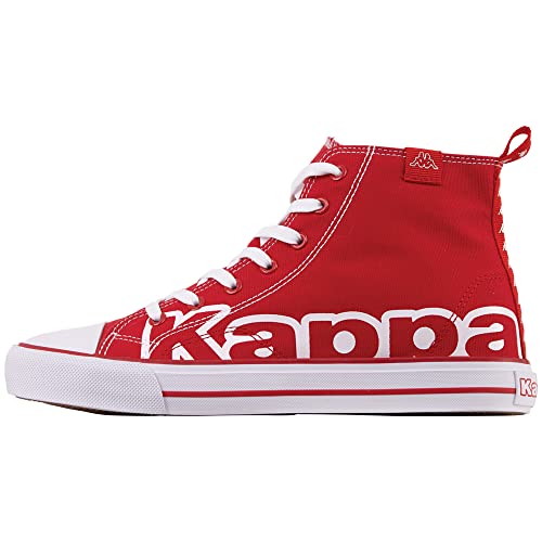 Kappa Unisex STYLECODE: 243321 ABRAS Men Sneaker, Red/White, 46 EU von Kappa