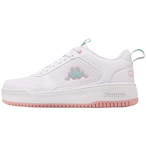 Kappa Unisex STYLECODE: 243324 FOGO PF Sneaker, White/Rosé, 36 EU von Kappa