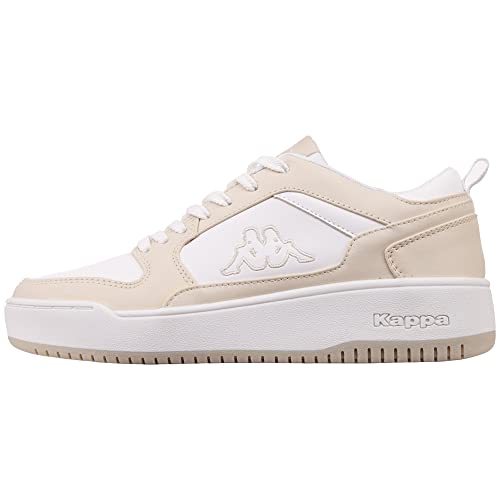 Kappa Unisex Lineup Low PF Women Sneaker, Weiß, 37 EU von Kappa