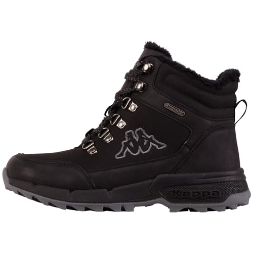 Kappa Deutschland Unisex STYLECODE: 243361 Danville TEX Schneestiefel, Black/Grey, 36 EU von Kappa Deutschland