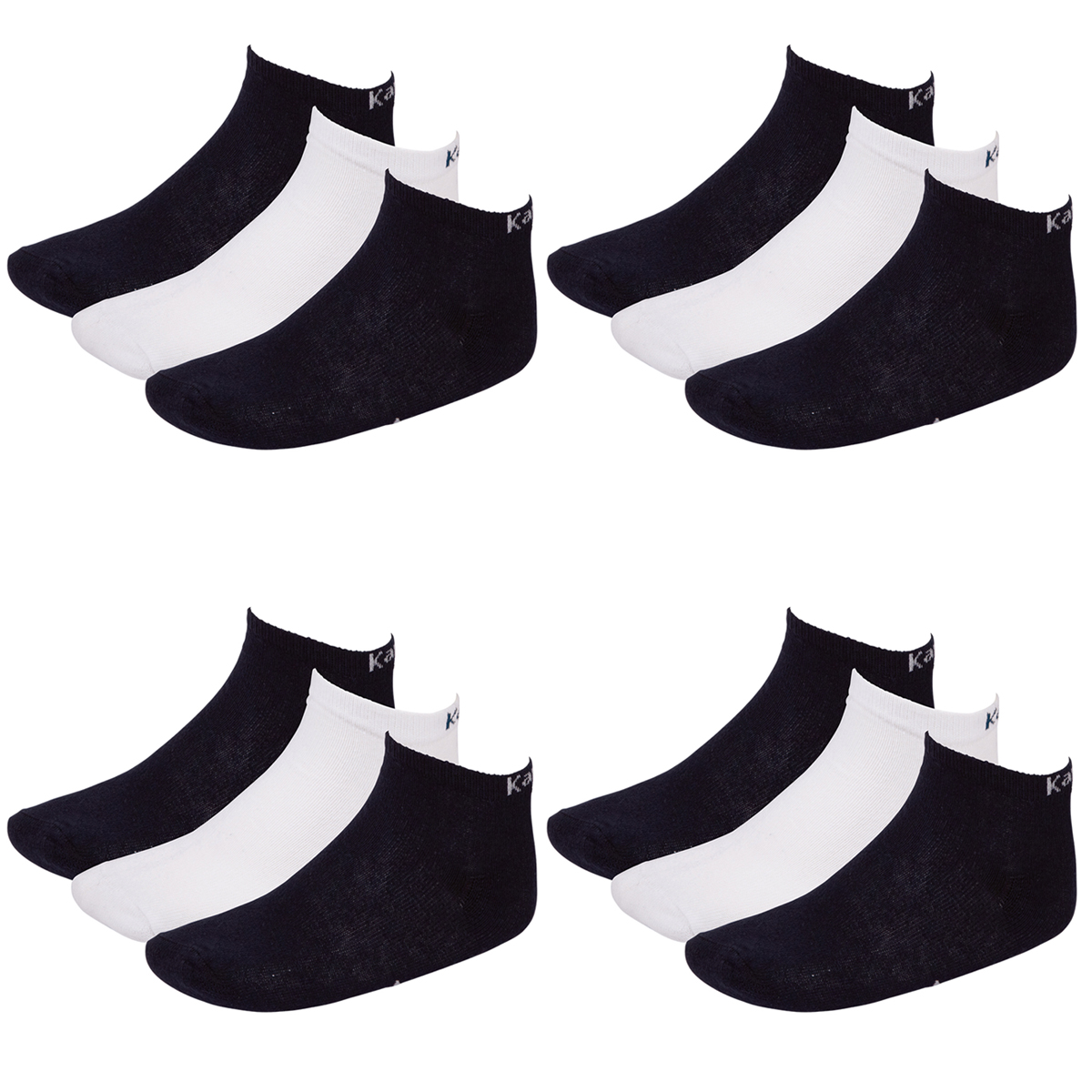 12 Paar Kappa 704275 Sneaker Socken Gr. 35 - 46 Unisex Kurzsocke 12 Paar Kappa 704275 Sneaker Socken Gr. 35 - 46 Unisex Kurzsocke von Kappa