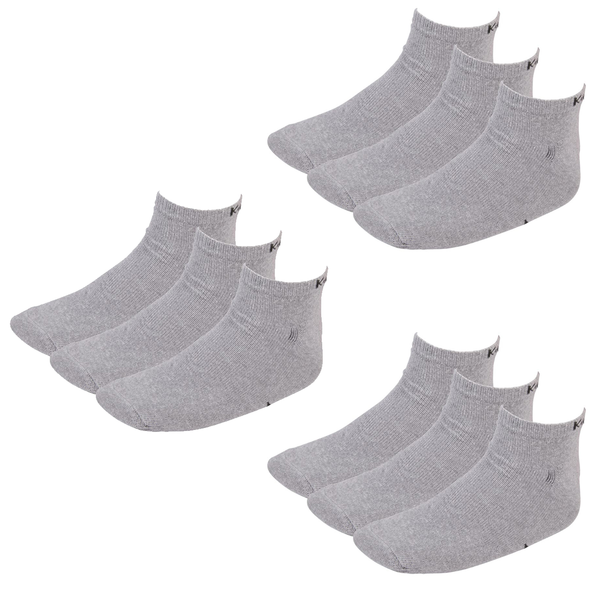 9 Paar Kappa 704275 Sneaker Socken Gr. 35 - 46 Unisex Kurzsocke 9 Paar Kappa 704275 Sneaker Socken Gr. 35 - 46 Unisex Kurzsocke von Kappa