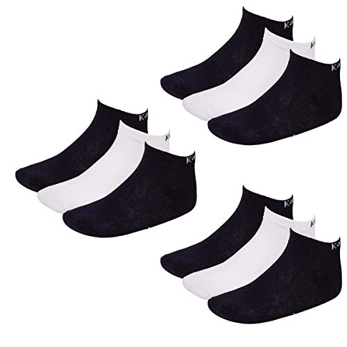 Kappa 15 Paar Sneaker Socken Gr. 35-46 Unisex Kurzsocke, Farbe:Navy, Socken & Strümpfe:35-38 von Kappa