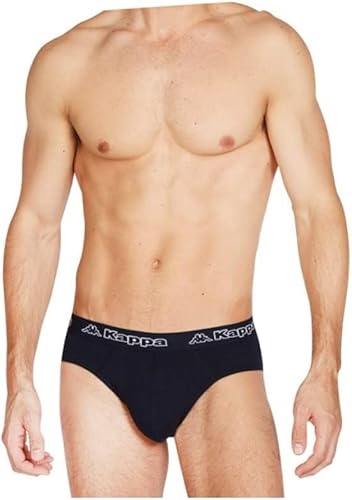Kappa 3 Stück Herren-Slip aus Baumwolle, bi-elastisch, Promo erhältlich XL von Kappa