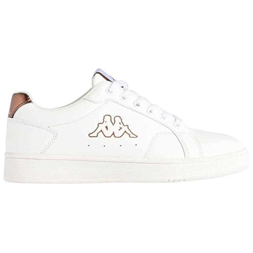 Kappa Adenis Damen-Sneaker, Weiß, weiß, 35 EU von Kappa