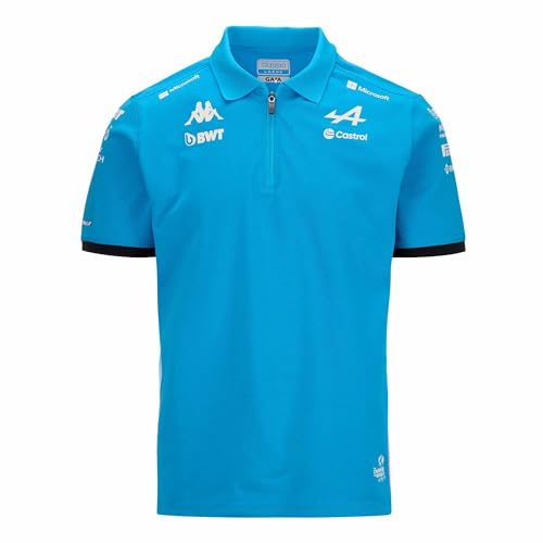 Kappa - Adrem BWT Alpine F1 Team 2024 Herren Poloshirt, Blau, Schwarz, Rosa, M Kappa - Adrem BWT Alpine F1 Team 2024 Herren Poloshirt, Blau, Schwarz, Rosa, M von Kappa