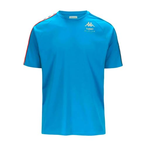 Kappa Ansit 222Banda BWT Alpine F1 Team Herren T-Shirt, blau, 58 von Kappa