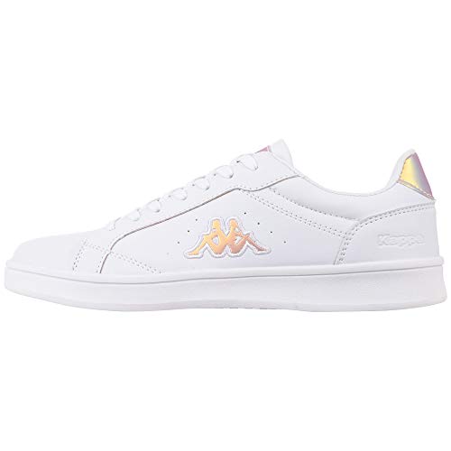 Kappa Unisex Asuka Unisex sneakers, Weiß, 39 EU von Kappa