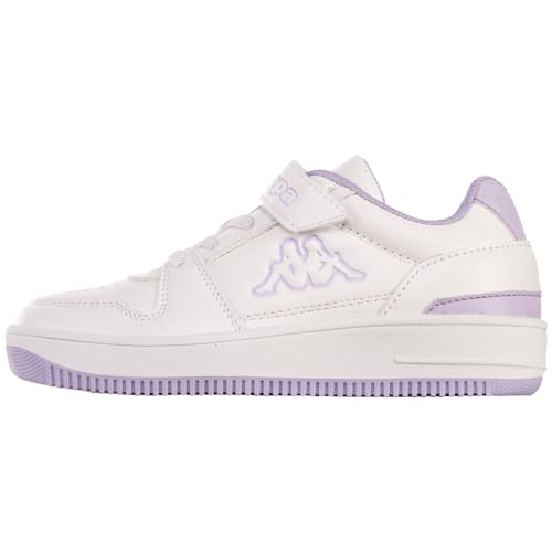 Kappa CODA Low K Unisex Kids Sneaker, Weiß, 26 EU Kappa CODA Low K Unisex Kids Sneaker, Weiß, 26 EU von Kappa