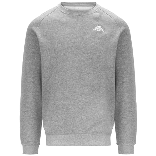 Kappa Caimali, Herren Sweatshirt, Grau, 304MYL0_77M_2XL von Kappa