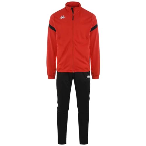 Kappa Dalcito, Unisex-Erwachsene Trainingsanzug, Rojo/Schwarz, von Kappa