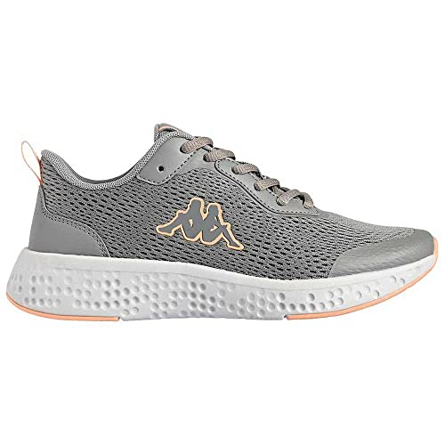 Kappa Damen BERKAT WO Low-top, Gris/Naranja, 37 EU von Kappa