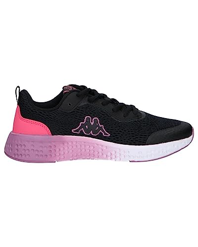 Kappa Damen BERKAT WO Low-top, Schwarz/Rosa, 37 EU von Kappa