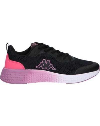 Kappa Damen BERKAT WO Low-top, Schwarz/Rosa, 38 EU von Kappa