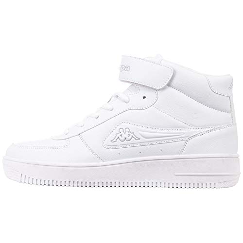 Kappa Damen Bash Mid sneakers, Weiß, 36 EU von Kappa