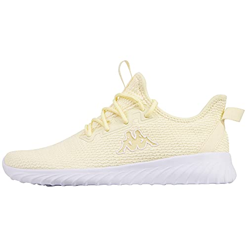 Kappa Damen Capilot Gc Sneaker, Yellow White, 36 EU von Kappa