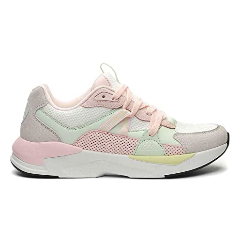 Kappa Damen Holborn Wo Sneaker, Weiß Rosa, 37 EU von Kappa