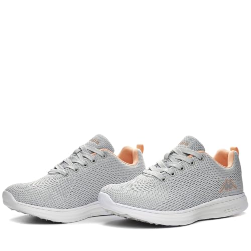 Kappa Damen Logo Asivatw 2 Gymnastikschuh, A6d Grey Silver Orange L, 37 EU von Kappa