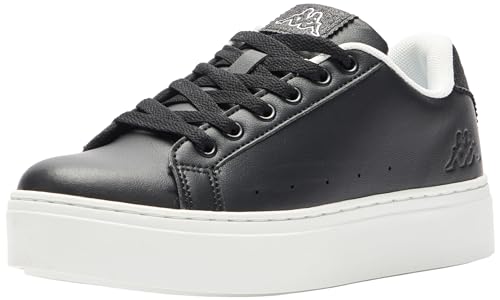 Kappa Damen Logo Isabel Walking-Schuh, Black Glitter, 36 EU von Kappa