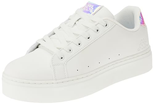 Kappa Damen Logo Isabel Walking-Schuh, Weiß Iridescent, 37 EU von Kappa