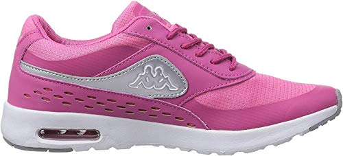 Kappa Damen Milla Footwear Women, Synthetic/Mesh Sneakers, Pink (2215 pink/Silver) von Kappa