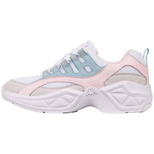 Kappa Unisex Overton Sneakers, Weiß, 39 EU von Kappa