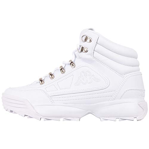 Kappa Damen Shivoo Ice Hi Sneaker, 1010 White, 39 EU von Kappa