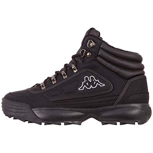 Kappa Damen Shivoo Ice Hi Sneaker, 1111 Black, 36 EU von Kappa