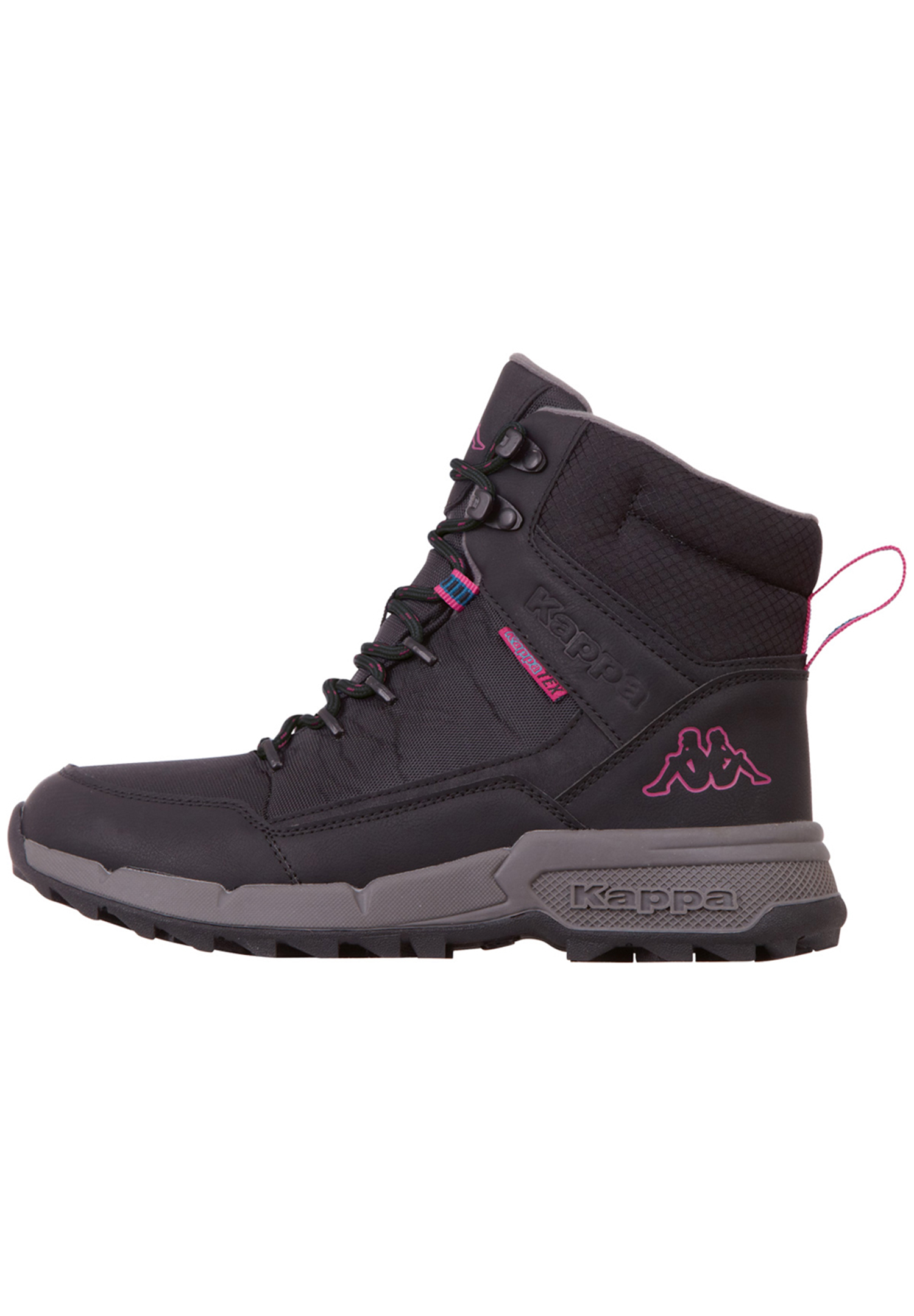 Kappa Damen Stiefelette Winterschuh Boots 243232 schwarz/pink von Kappa