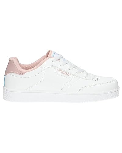 Kappa Damen Surmoni Sneaker, Blanc Rose Violet, 36 EU von Kappa