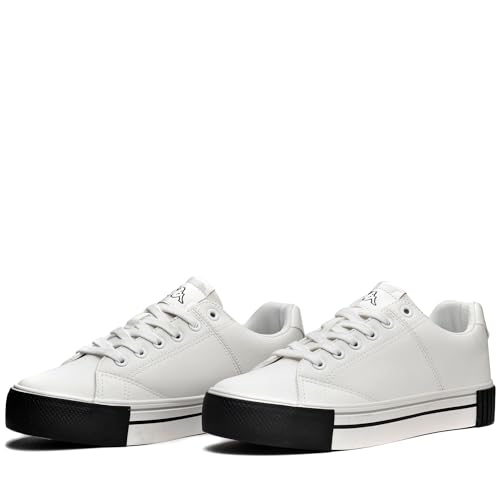 Kappa Damen Tudy Sneaker, Blanc Noir, 38 EU von Kappa