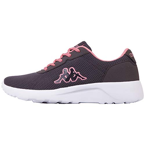 Kappa Damen Tunes W Sneaker,1672 grey/flamingo,39 EU von Kappa