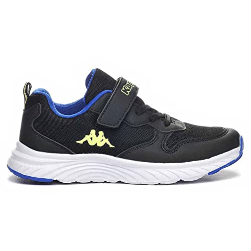 Kappa Delvis Sneaker, Noir Vert Bleu, 32 EU von Kappa